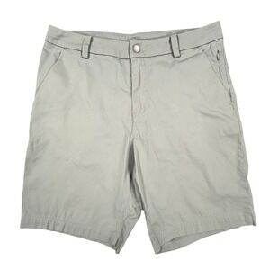 Lululemon Commission ABC Shorts Mens 30x9 Cement Gray Classic Golf Stretch